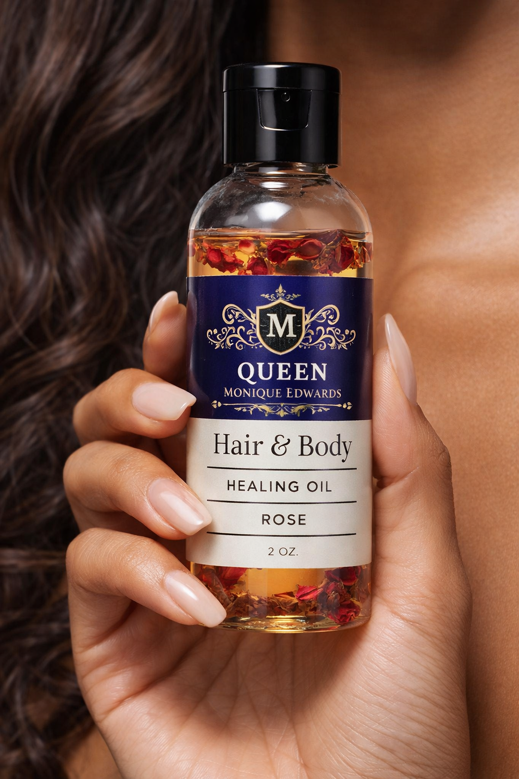 Hair & Body Healing Oil - Rose