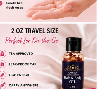 Hair & Body Healing Oil - Rose