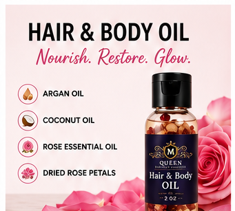 Hair & Body Healing Oil - Rose