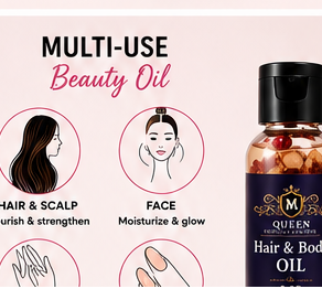 Hair & Body Healing Oil - Rose