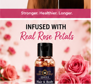 Hair & Body Healing Oil - Rose